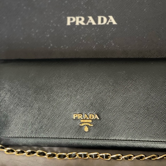 ‼️SOLD‼️ Prada Saffiano Metal Nero Crossbody Bag - Picture 4 of 8